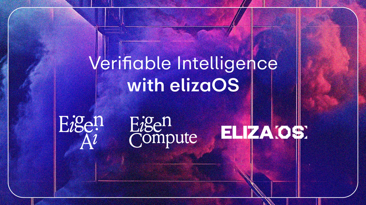 How elizaOS Built Cryptographically Verifiable Agents Without Months of  Custom Infrastructure Work
